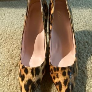 Heeled Leopard Print Shoes